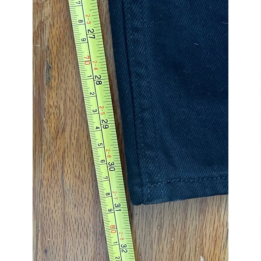ABERCROMBIE & FITCH High Rise 90s Relaxed Jeans 29 Black NEW Curve Love Casual